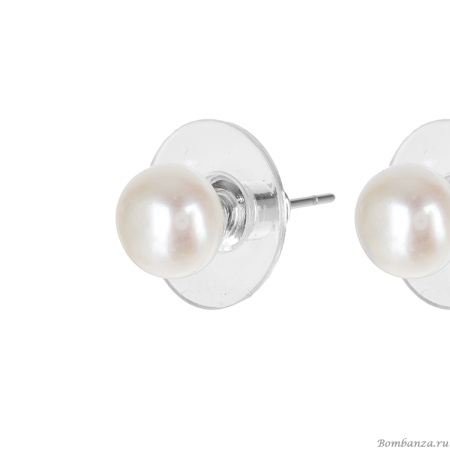 Пусеты Fiore Luna, Pearl Point